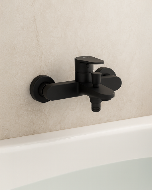 LORENZO HS-699B Black Flexible Shower Head