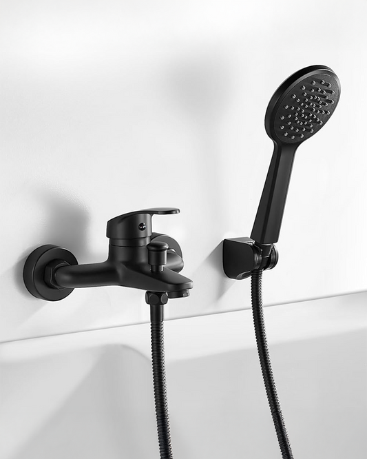 LORENZO HS-699B Black Flexible Shower Head