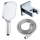 LORENZO HS-802B Silver Flexible Shower Head
