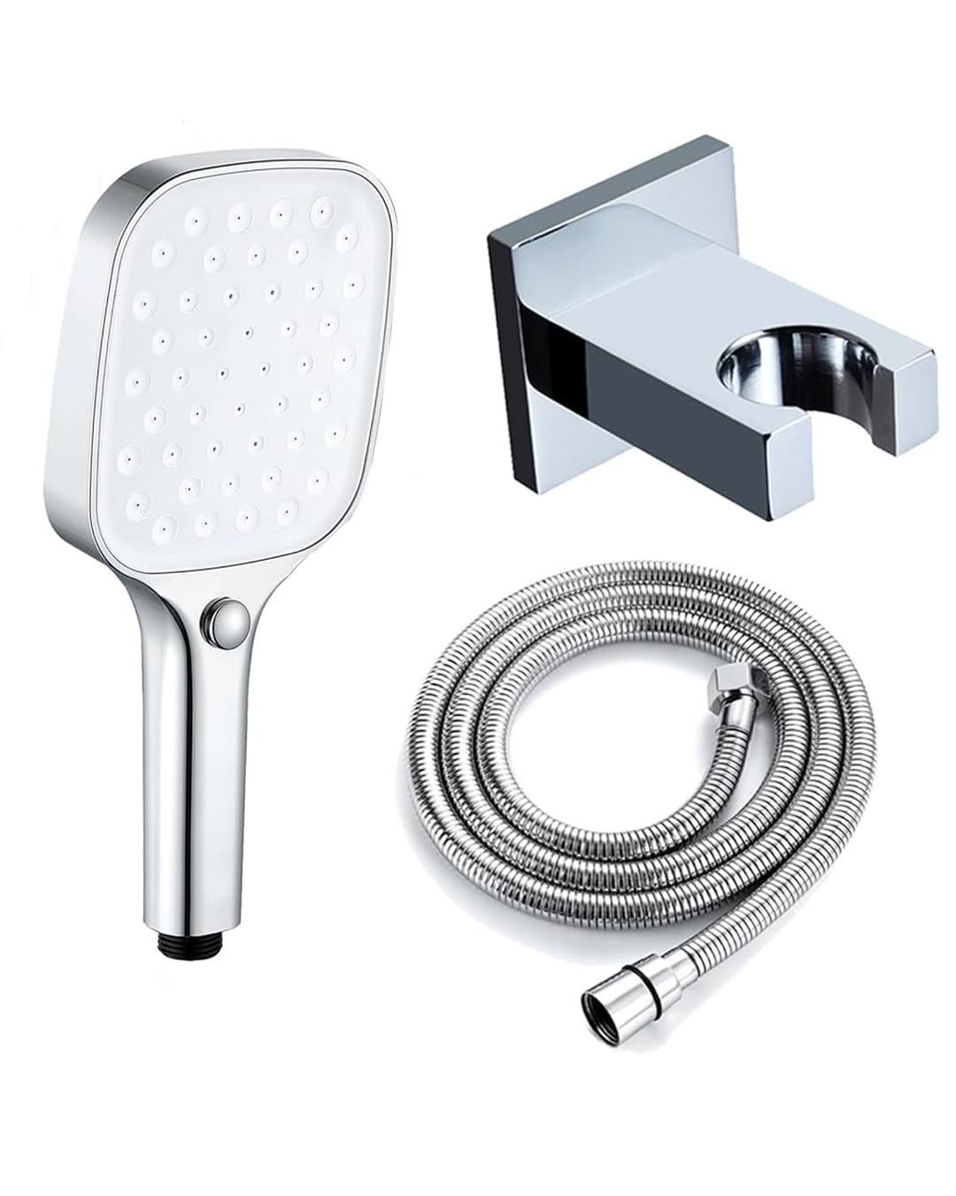 LORENZO HS-802B Silver Flexible Shower Head