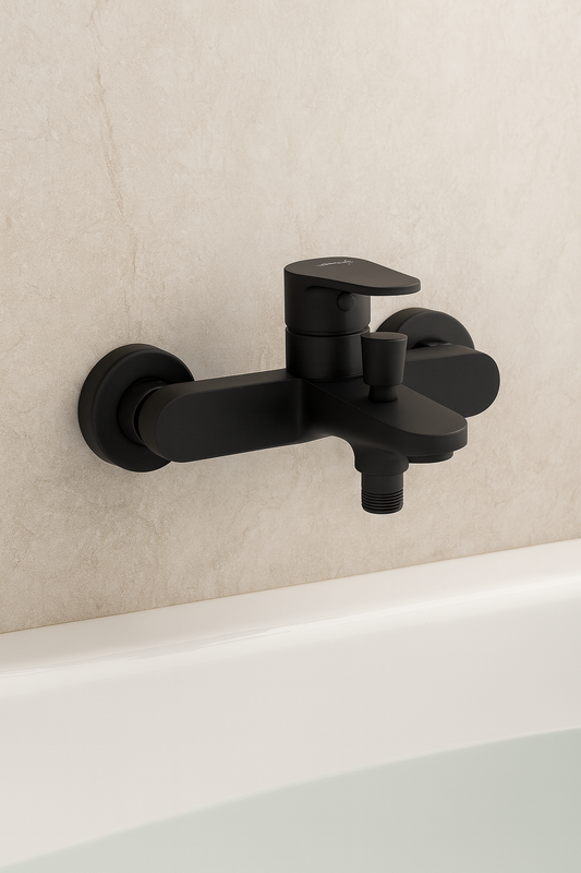 LORENZO HS-699B Black Flexible Shower Head