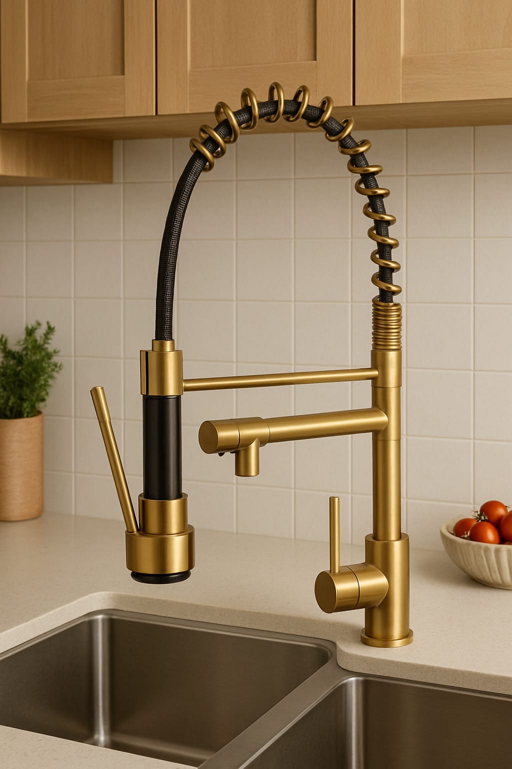 LORENZO HS-D60LG Kitchen Faucets